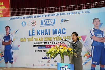 Lễ khai mạc Giải Thể thao sinh viên Việt Nam khu vực Hải Phòng lần thứ Nhất, năm học 2017 – 2018